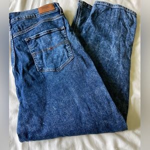 Tommy Men’s Jeans 34/29 34” Waist Dark Vintage Slim Ankle Waist 34” Off From Tag